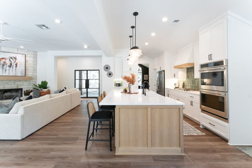 Spacious Kitchen - Walker Luxury Vacation Rentals