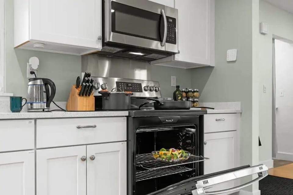 Enjoy a fully stocked kitchen during your stay.