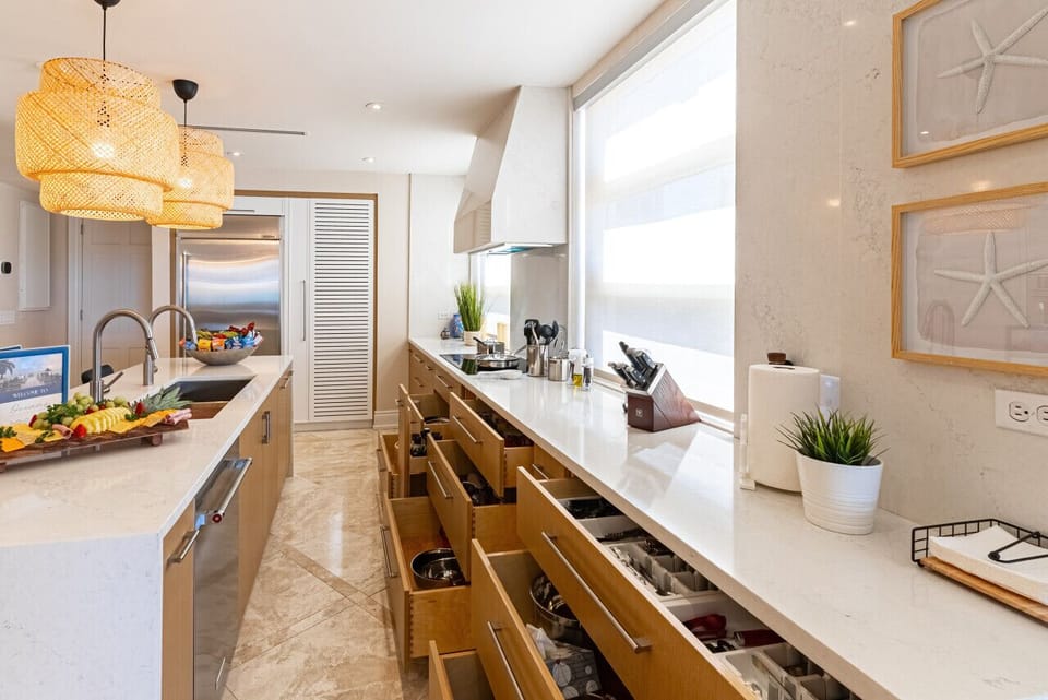 Chefs kitchen with everything you will need during your stay