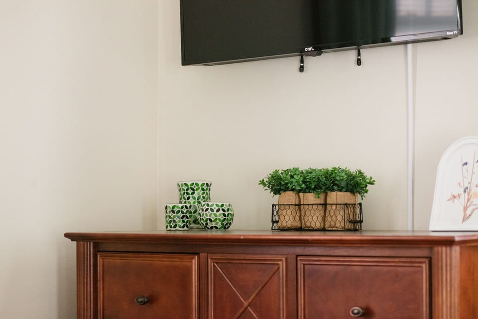 Smart TV's in each bedroom for your convenience