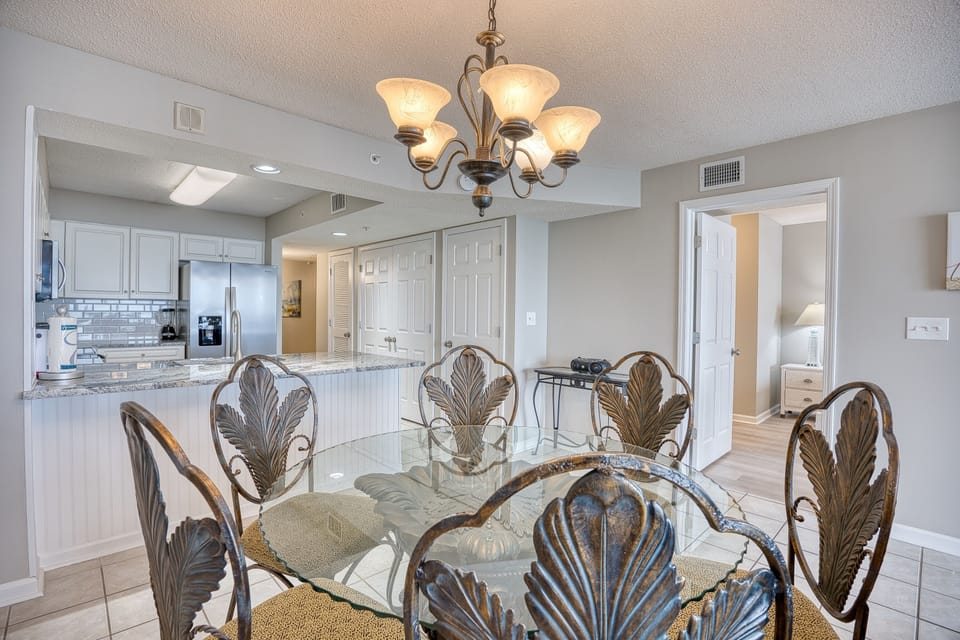 Dining Table and Kitchen