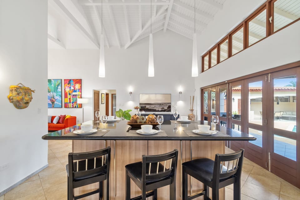 Efficiency meets style in our modern kitchenette, perfect for whipping up quick bites or gourmet delights.