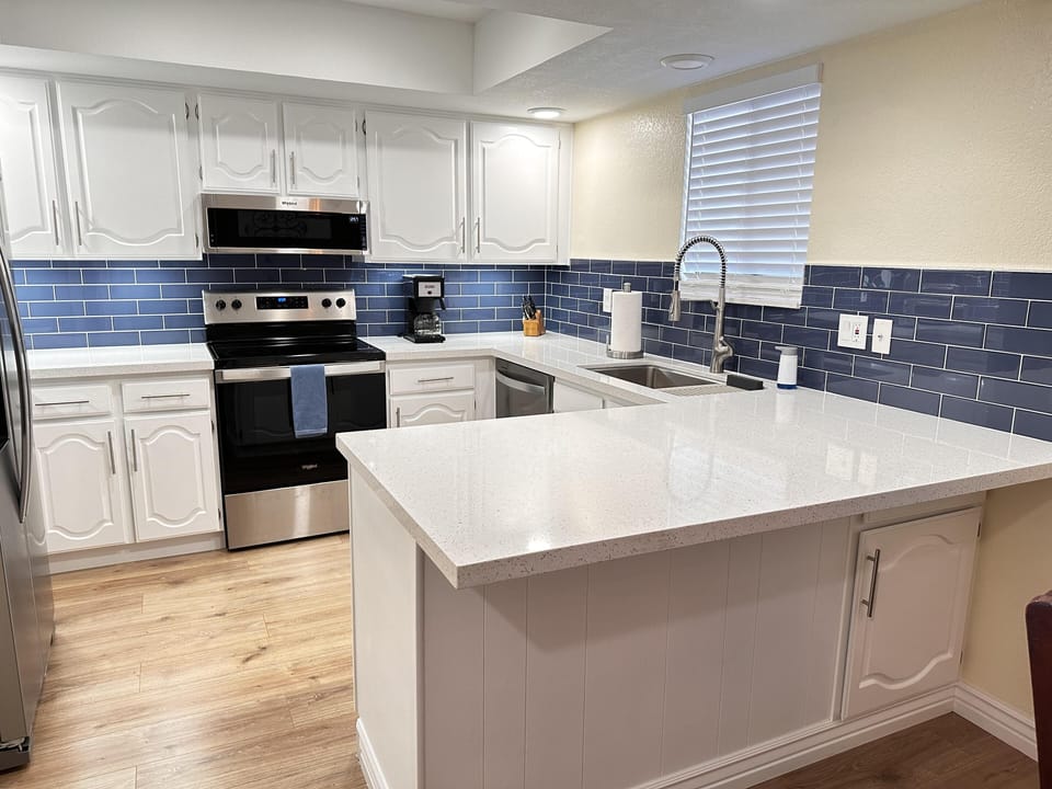 Wide open kitchen for the chef in you.