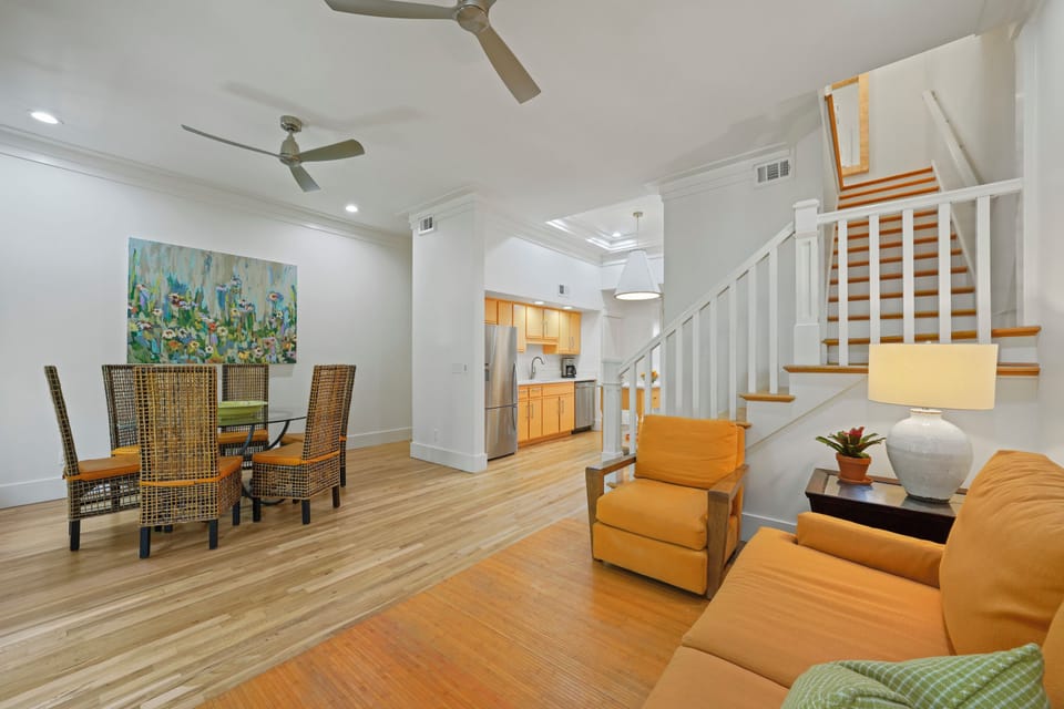 KITCHEN, DINING, AND LIVING ON SECOND FLOOR