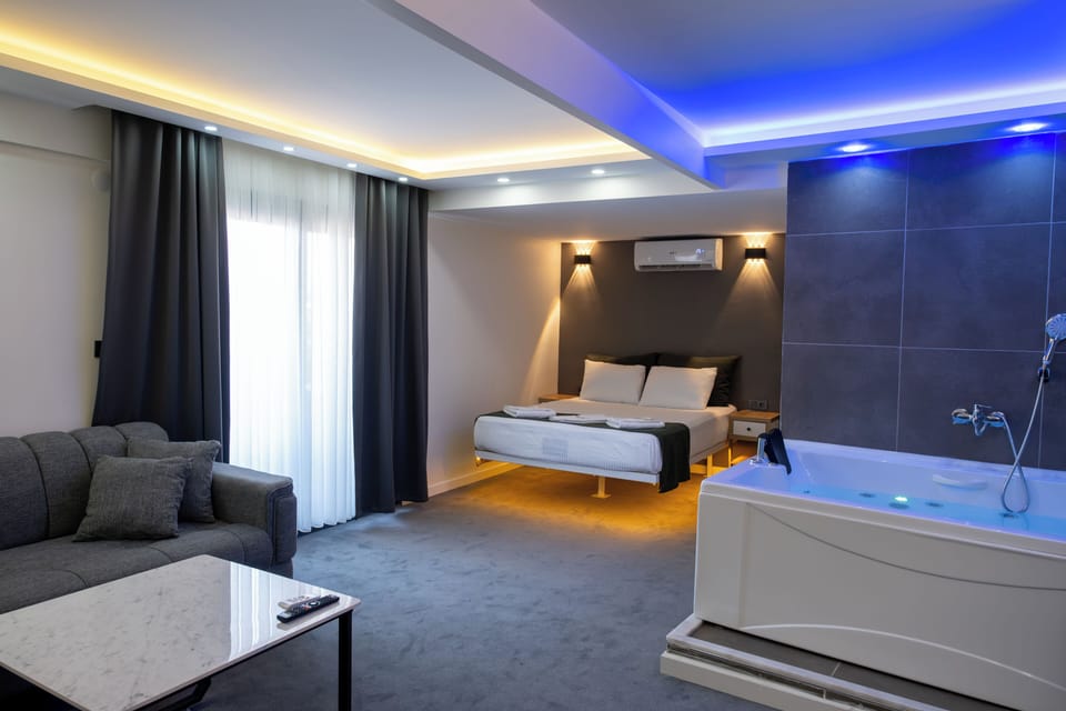 Deluxe Double Room | Free minibar items, desk, laptop workspace, bed sheets