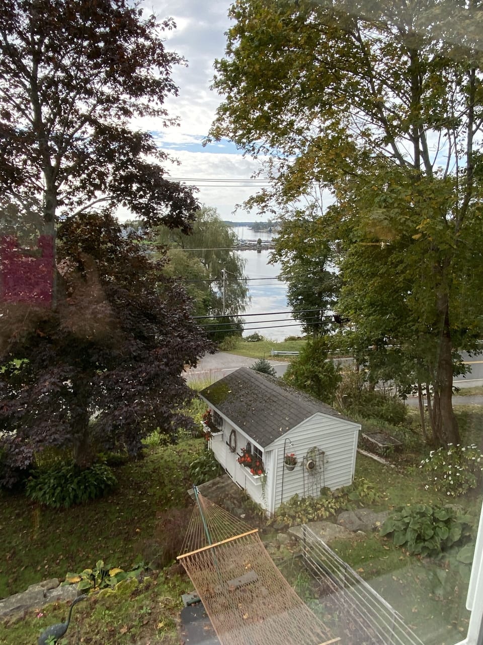 View of Mill Cove and  outer harbor