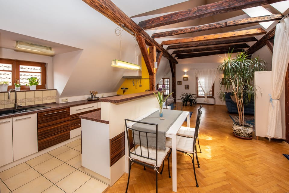 Superior Apartment, Multiple Beds, Kitchen, City View | Private kitchen