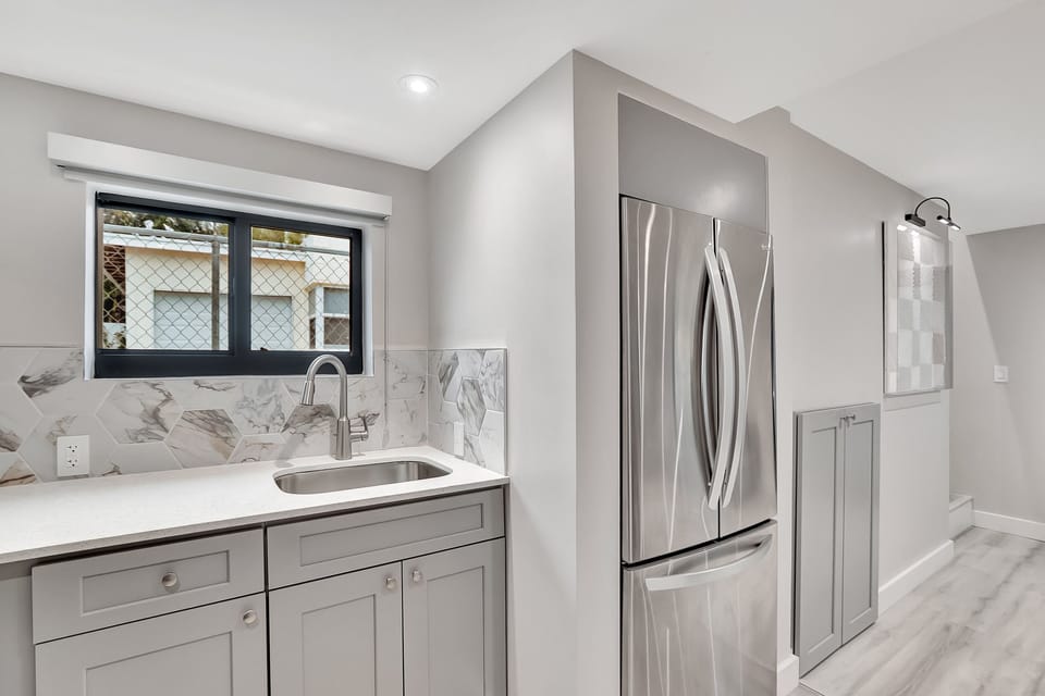 Family Villa, 3 Bedrooms | Private kitchen | Full-size fridge, microwave, oven, stovetop