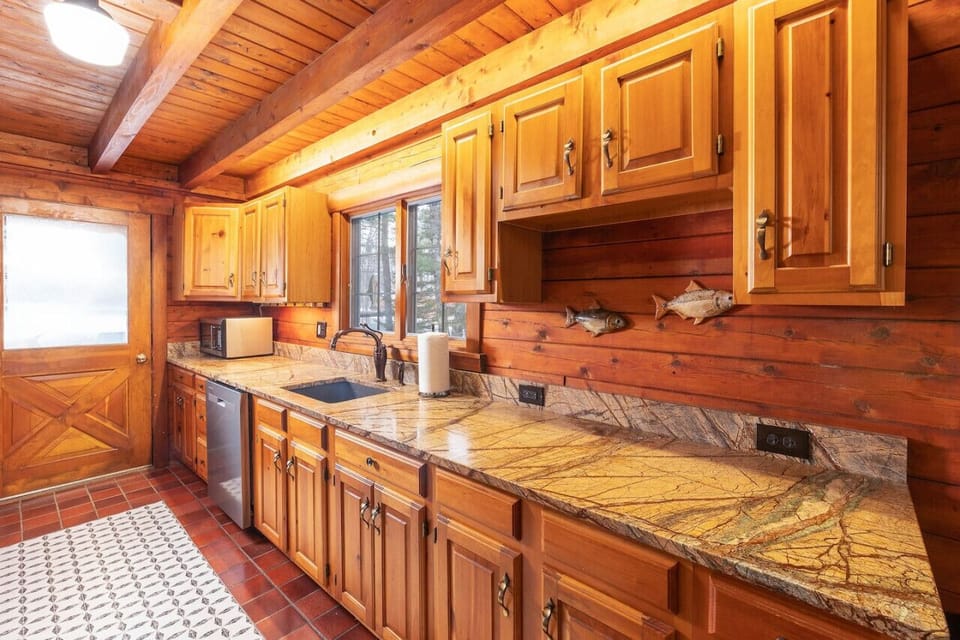 Coffee, breakfast, and good times start in this kitchen.