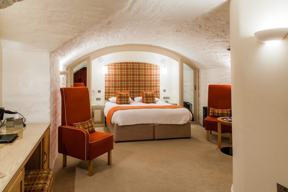 Suite | Individually decorated, individually furnished, desk, laptop workspace