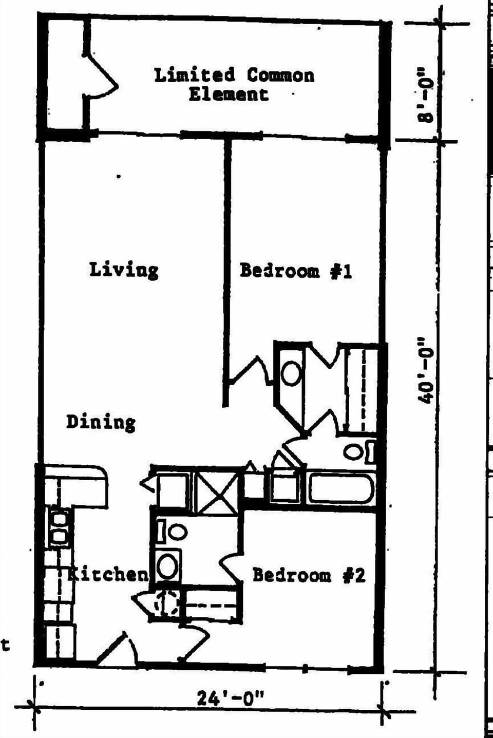 Condo, 2 Bedrooms | Floor plan