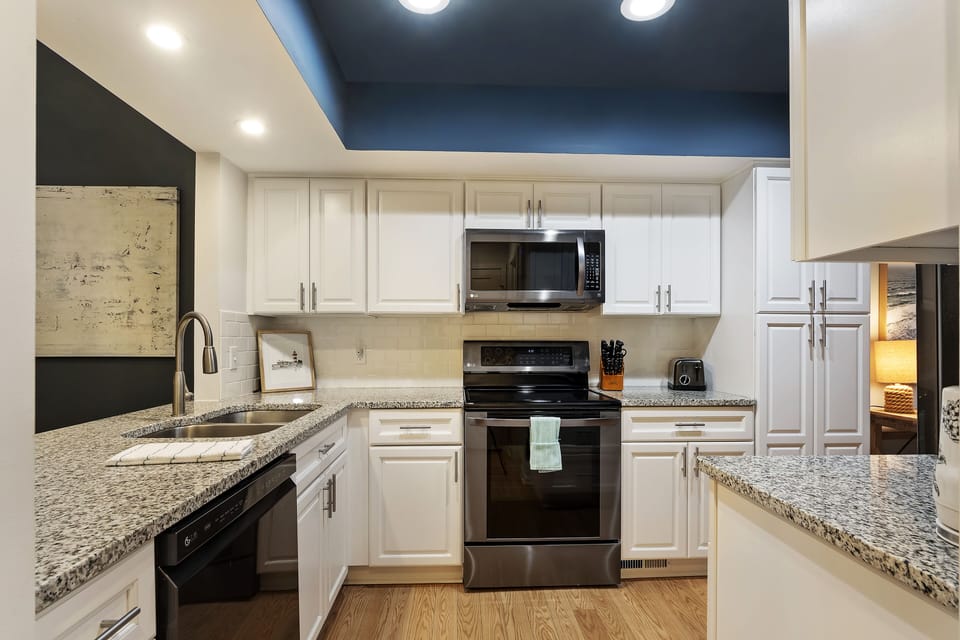 Fully equipped kitchen