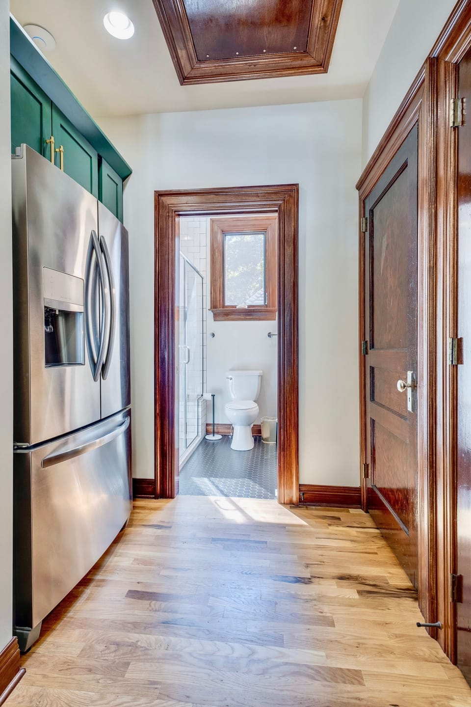 Wait! A full size fridge? Whoa.