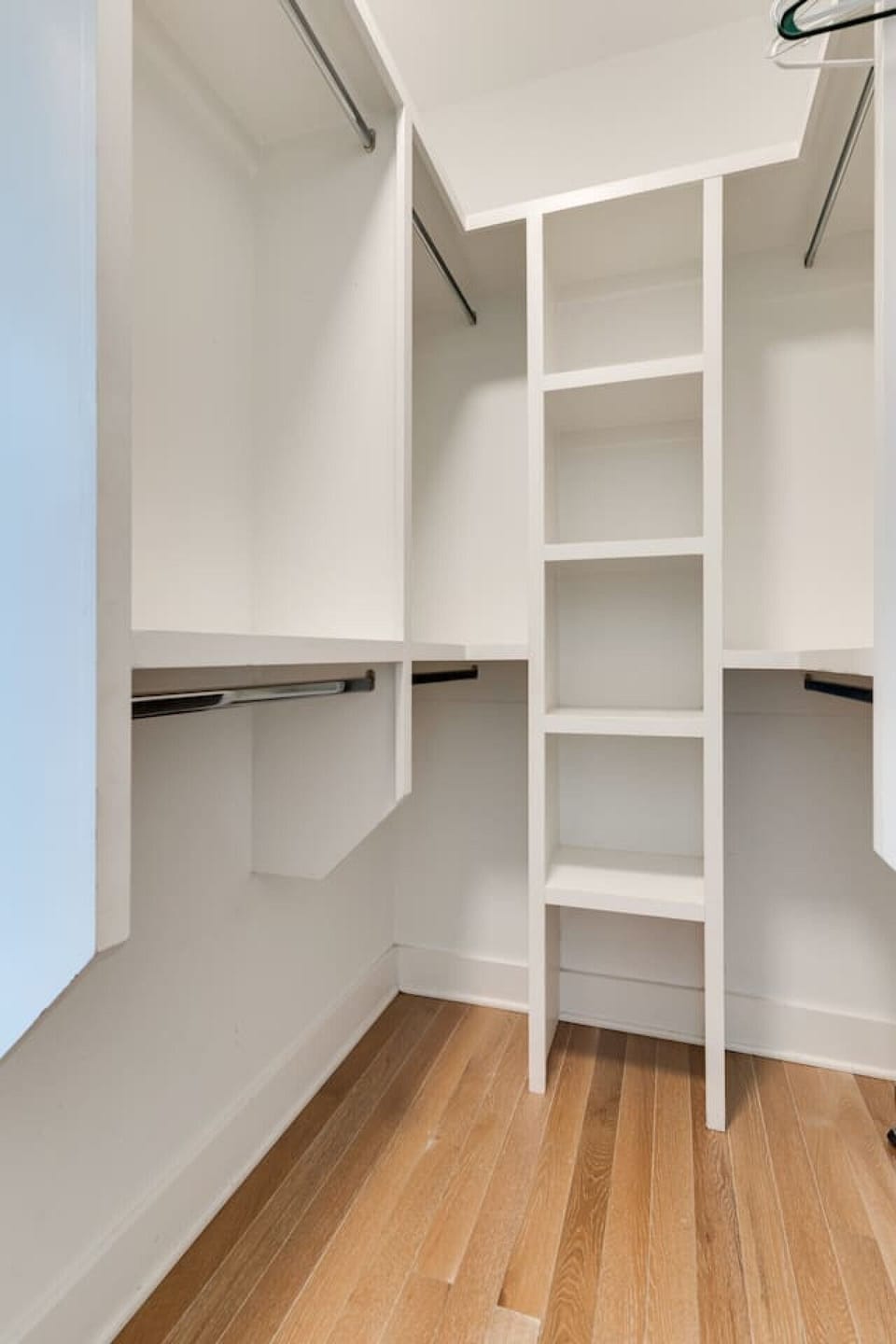 Bedroom 3 with a handy built‑in closet for clothes and storage