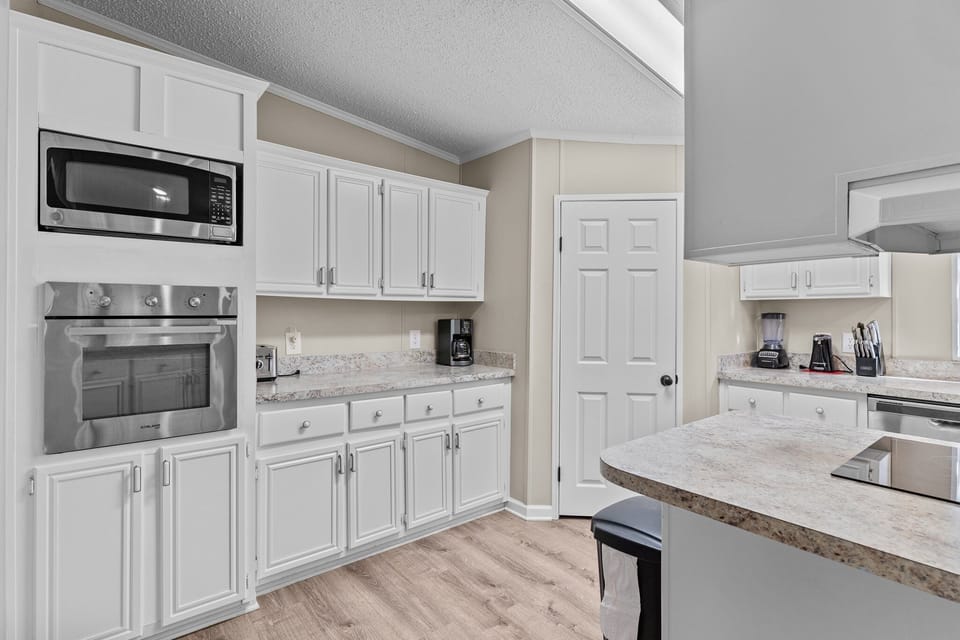 Updated appliances and plenty of counter space