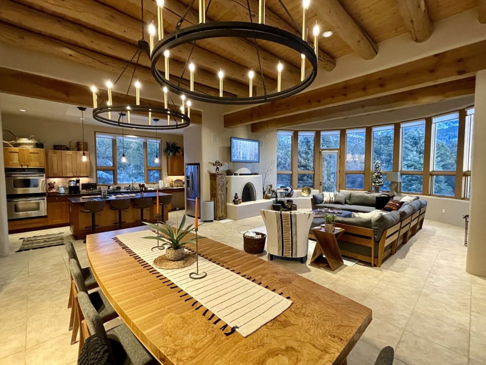 The Great Room; Kitchen, Dining, & Living Spaces