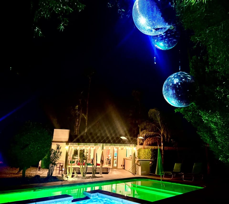 Experience ultimate relaxation in our disco-lit outdoor hot tub, perfectly situated to provide stunning vistas of the surrounding mountains. Indulge in the soothing warmth of bubbling water as you unwind and rejuvenate after a day of adventure.