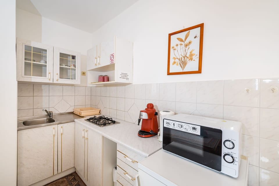 Apartment, 1 Bedroom, Balcony, Garden View | Private kitchen