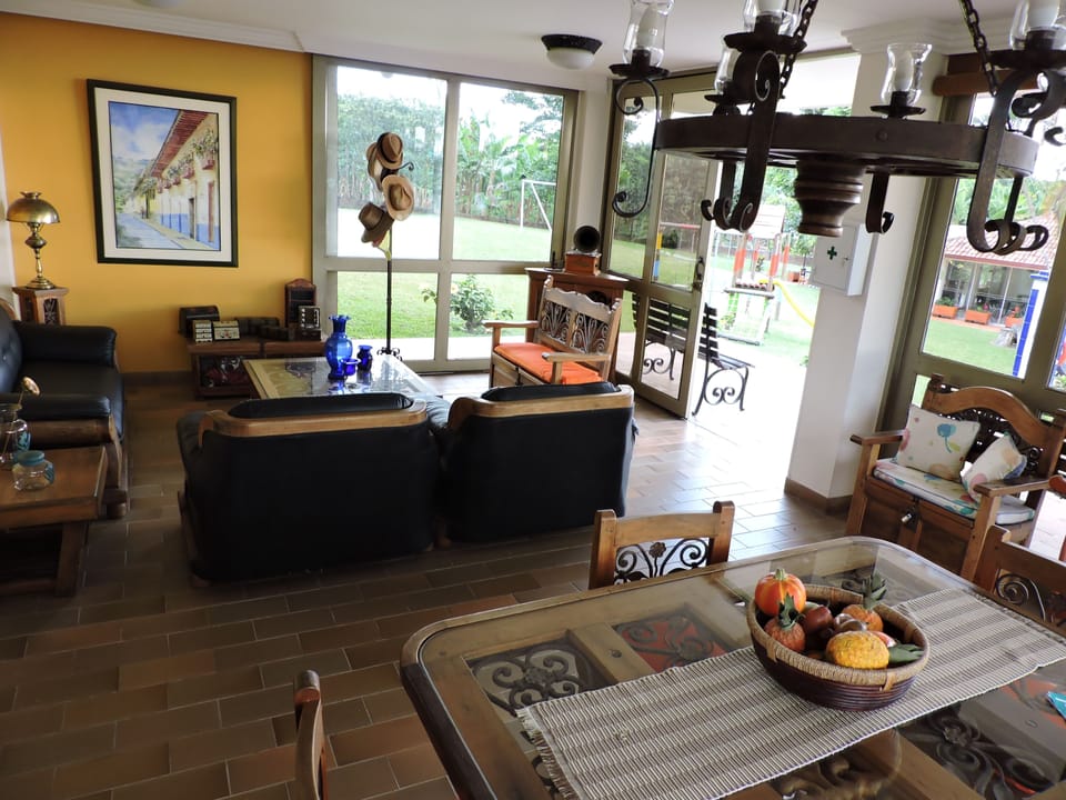 Lobby sitting area
