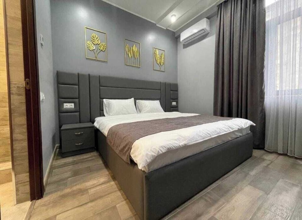 Egyptian cotton sheets, premium bedding, memory foam beds, minibar