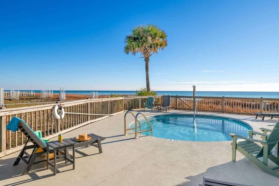 Near the private pool, shared only with 5 townhomes.