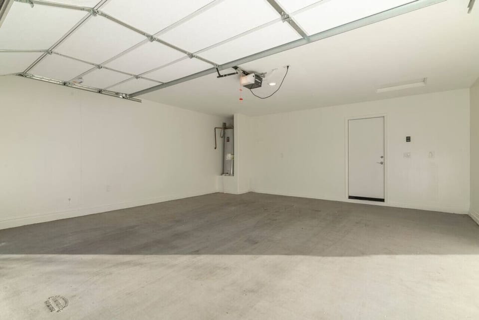 Park your vehicle in the spacious two car garage!