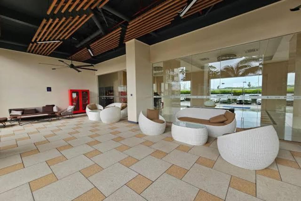 Lobby sitting area