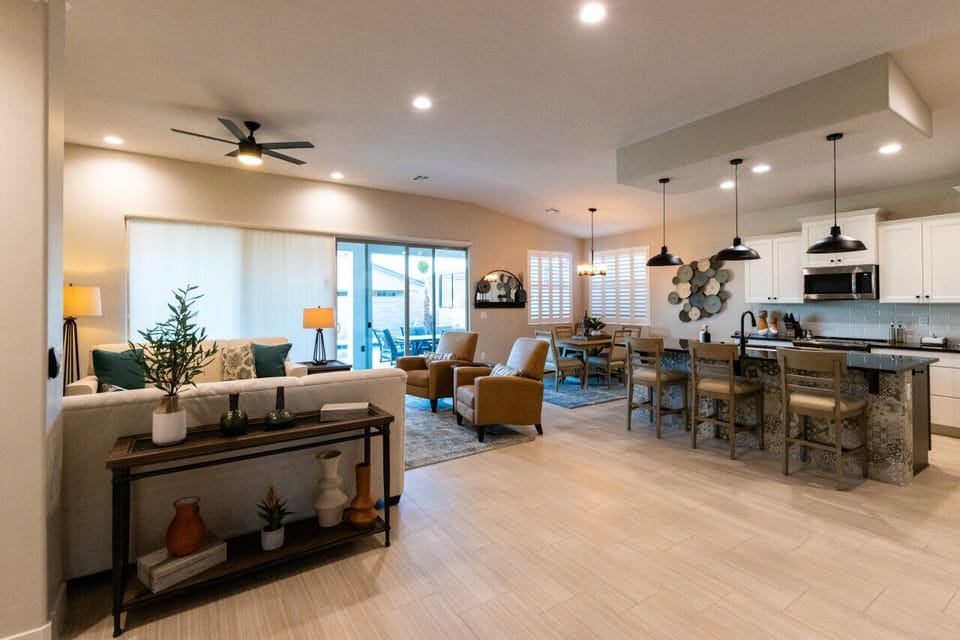Open spaced luxury home.