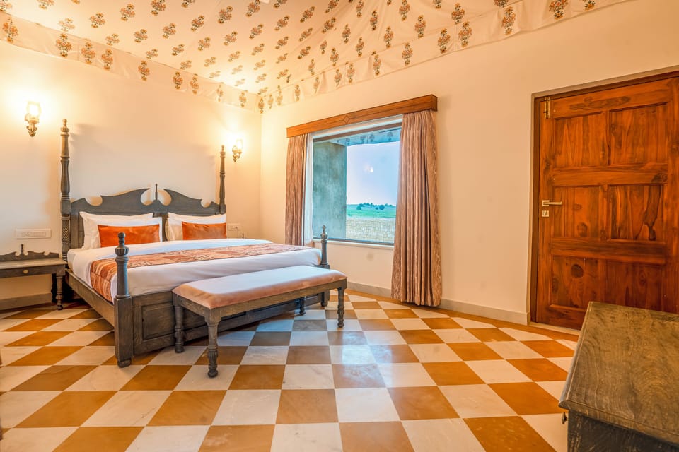 Premium Tent | 1 bedroom, Egyptian cotton sheets, premium bedding, Select Comfort beds