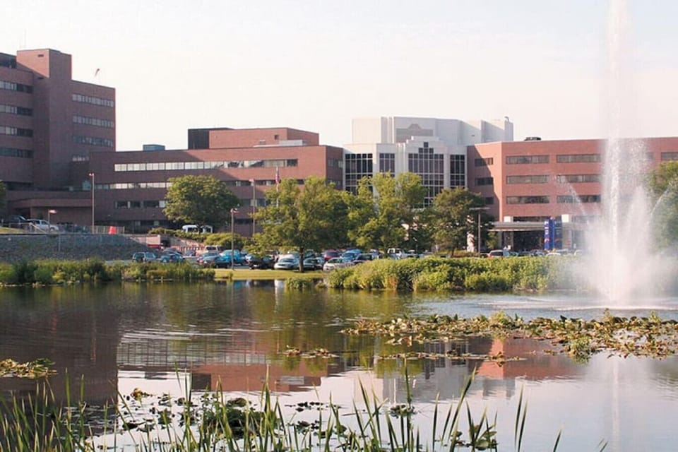 Walking distances to RPH/Guthrie Hospital Sayre, PA
