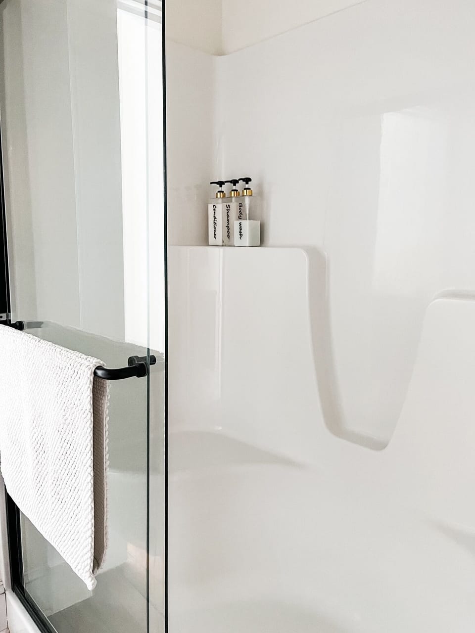 Shampoo, conditioner, body wash provided during your stay