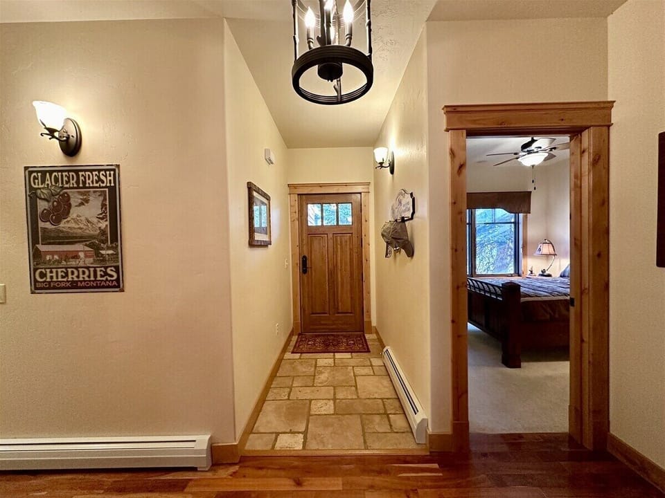 Front door entry hallway