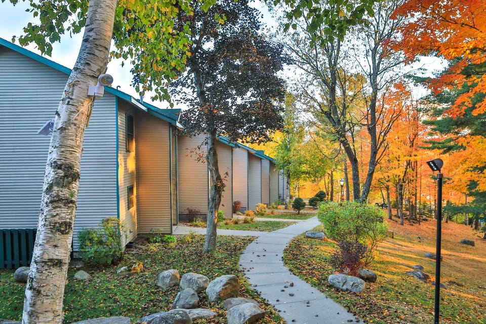private entrance into each unit