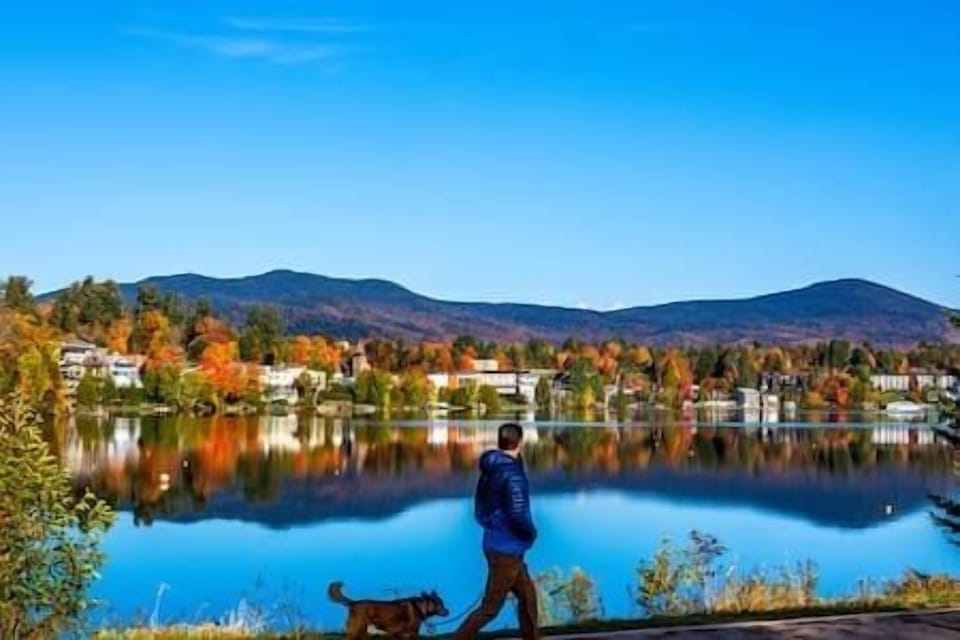 Views of Lake Placid village