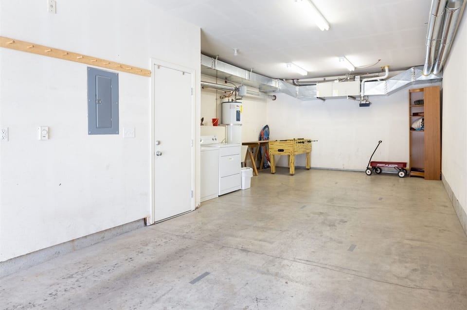 Garage with Drying Hooks