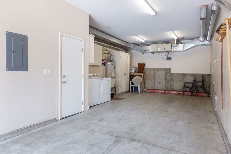 Two-Car Tandem Heated Garage