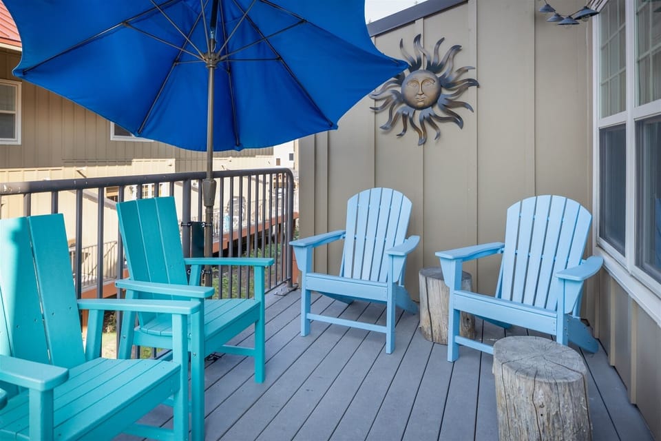Seating on Private Balcony