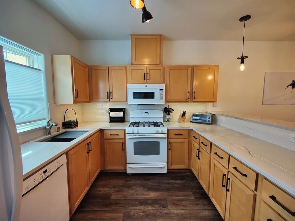 Brand-New Appliances in Kitchen
