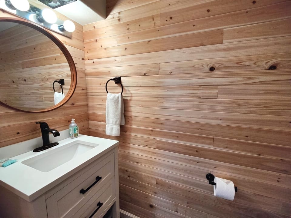 Incredibly Remodeled Powder Room