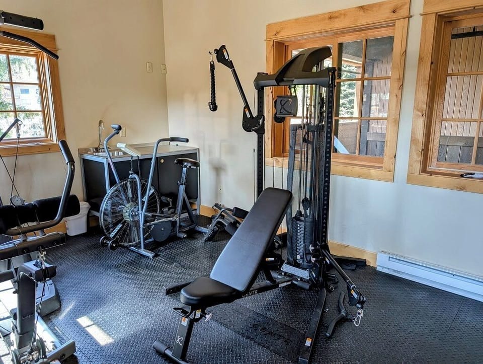 Gym is open daily from 8am to 10pm