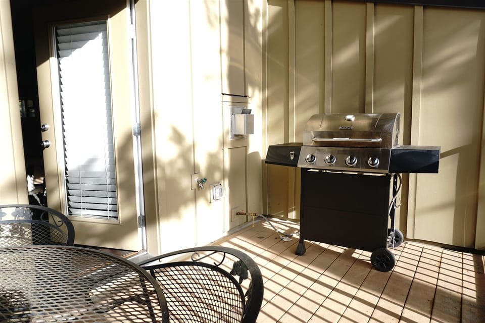 BBQ on the private balcony