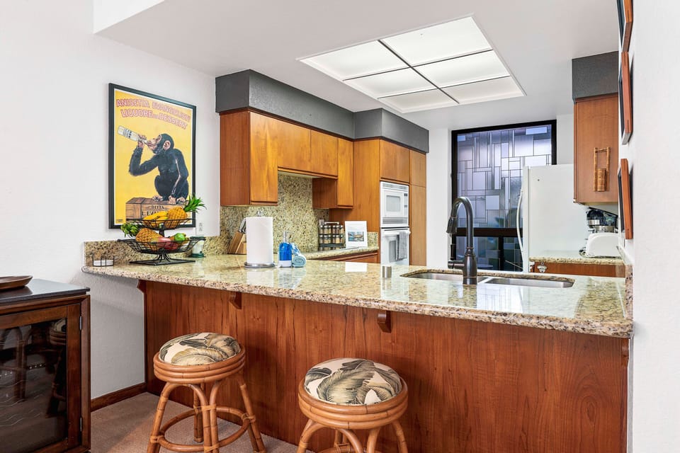 Well-equipped kitchen