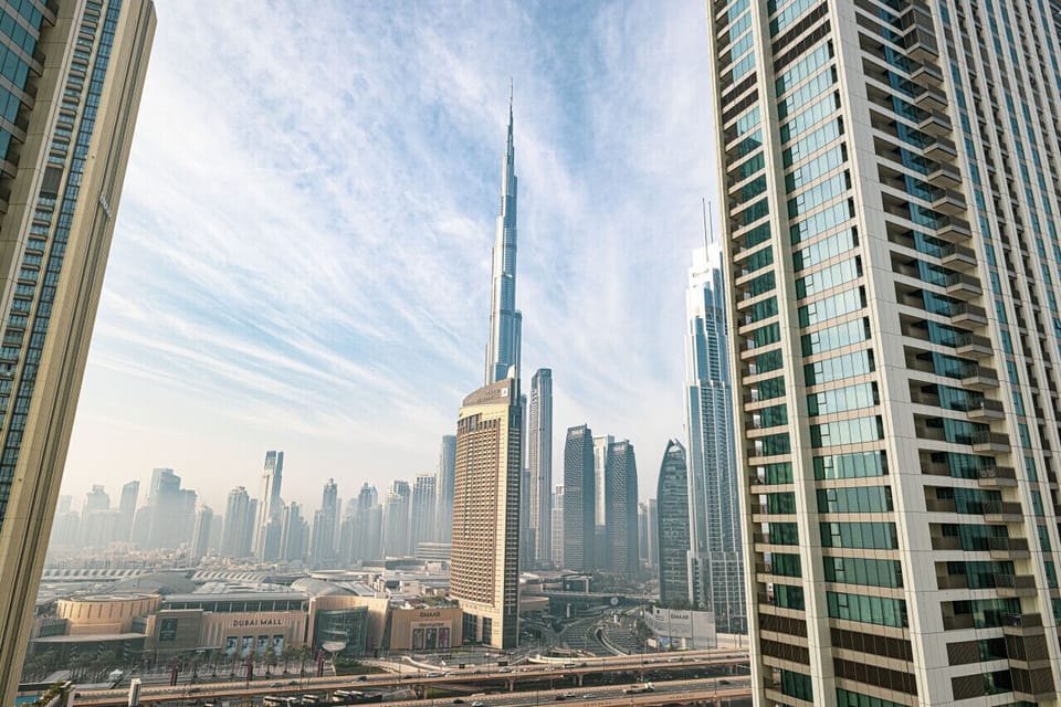 Burj Khalifa View from private balcony