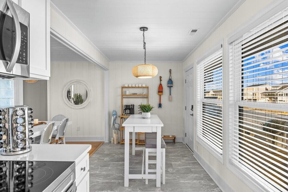 Experience the joy of cooking and camaraderie in our fully equipped kitchen—a gathering place for delicious moments.