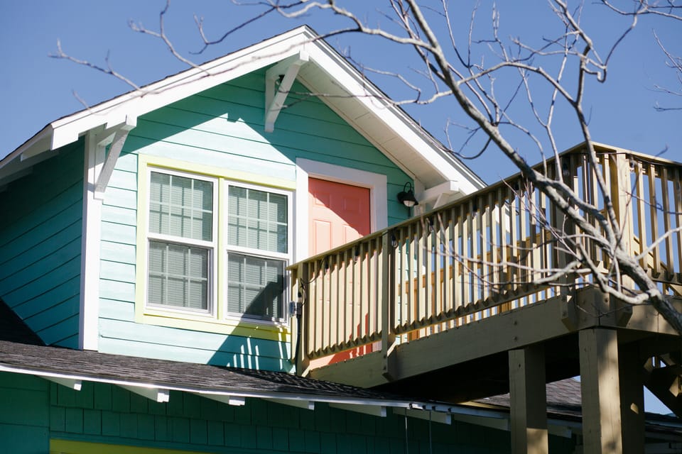 You've got a great view from your perch on the second floor