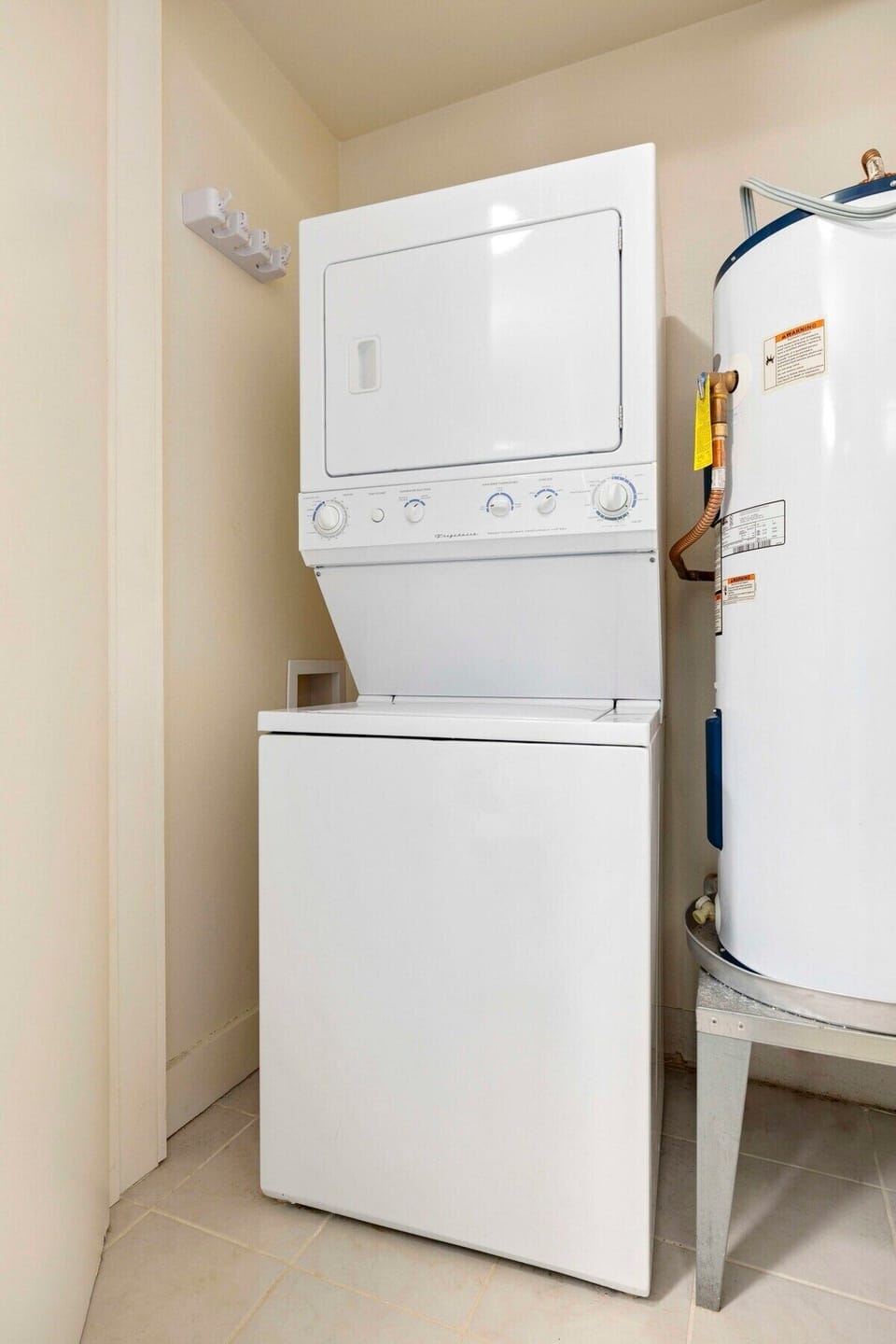 Washer & dryer available for guest use.