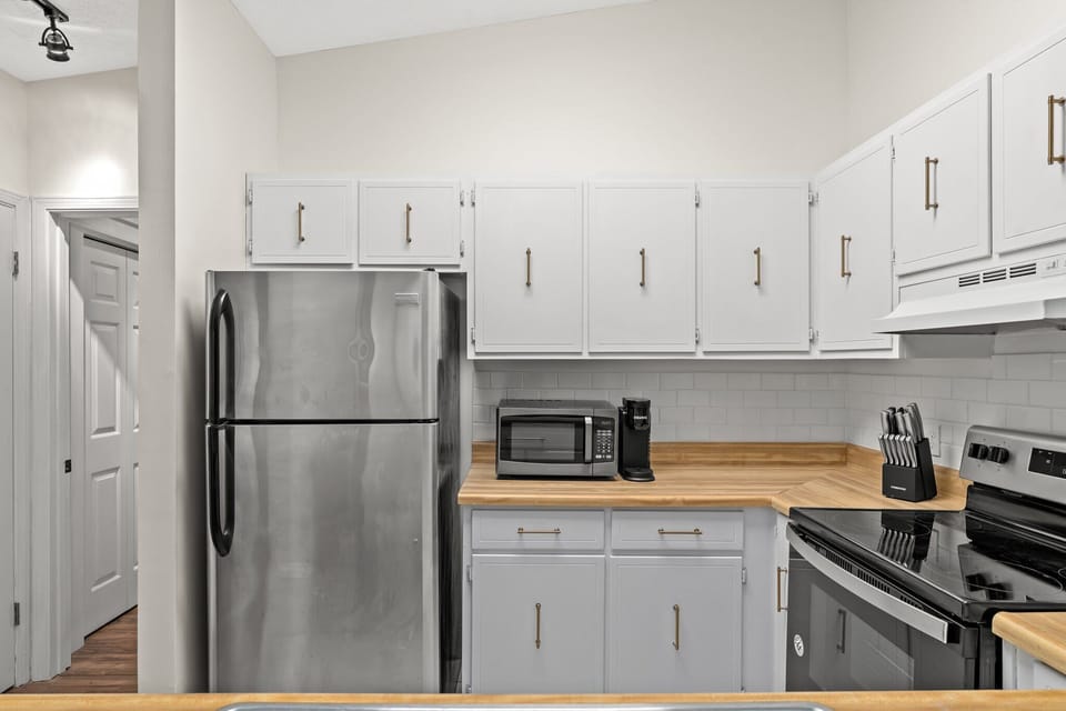 Kitchen with all the essentials! - The Pointbreak A - Panama City Beach, FL