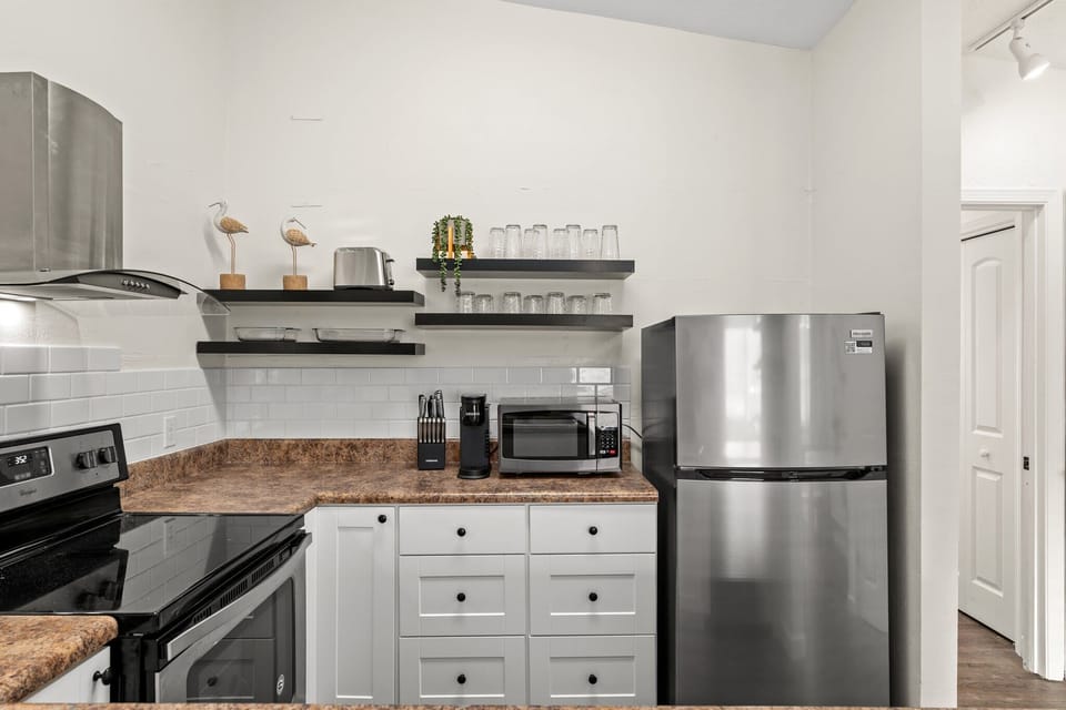 Kitchen stocked w/ essentials - The Pointbreak B - Panama City Beach, FL