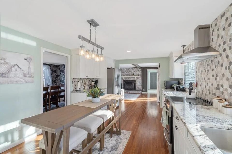 Fully equipped kitchen!