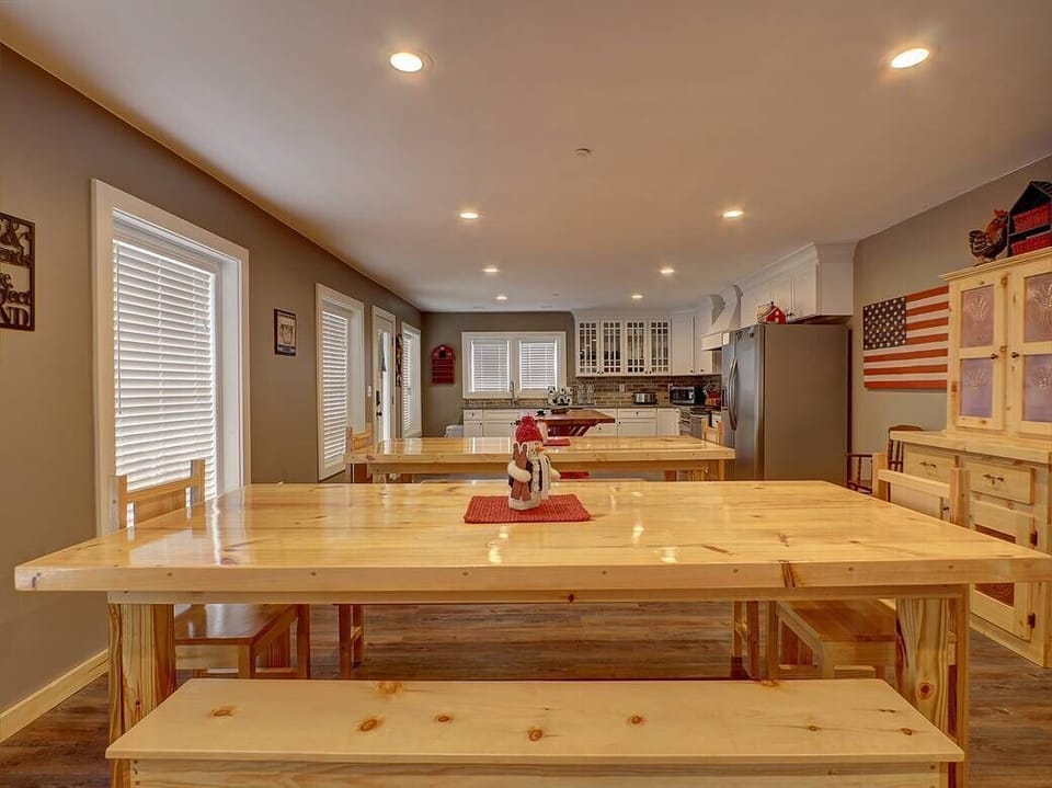 A Family Tradition's huge dining area